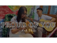 Proud of you guitar solo | Ánh Thiên || Lớp nhạc Giáng Sol Quận 12